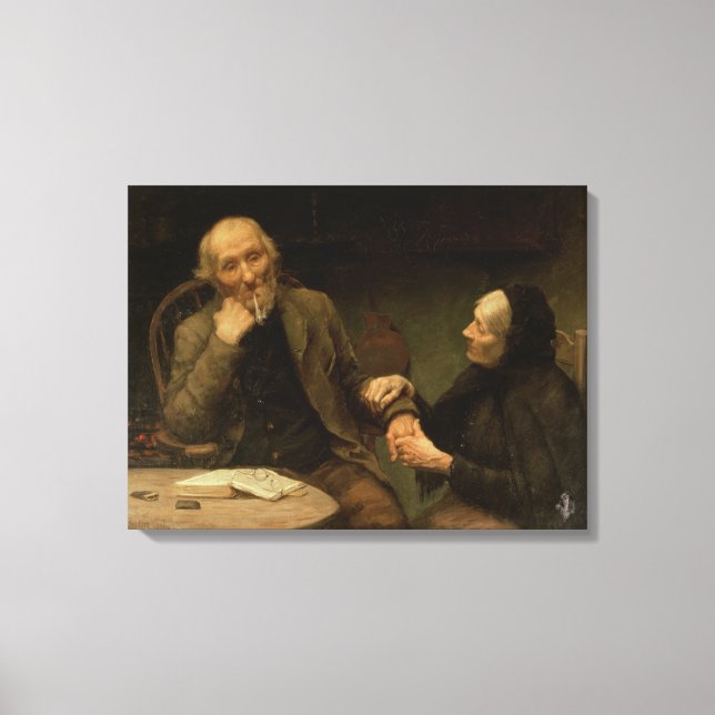 John Anderson, My Jo, 1894 (Öl auf Leinwand) Leinwanddruck (Vorderseite)