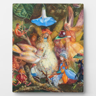 John Anster Fitzgerald The Fairies Favorite 1860 Fotoplatte