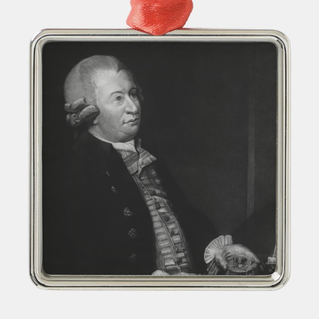 John Arnold, graviert durch Reid Silbernes Ornament (Vorne)