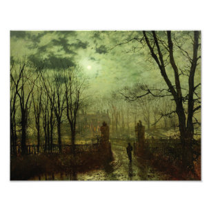 John Atkinson Grimshaw - Am Park Gate Fotodruck