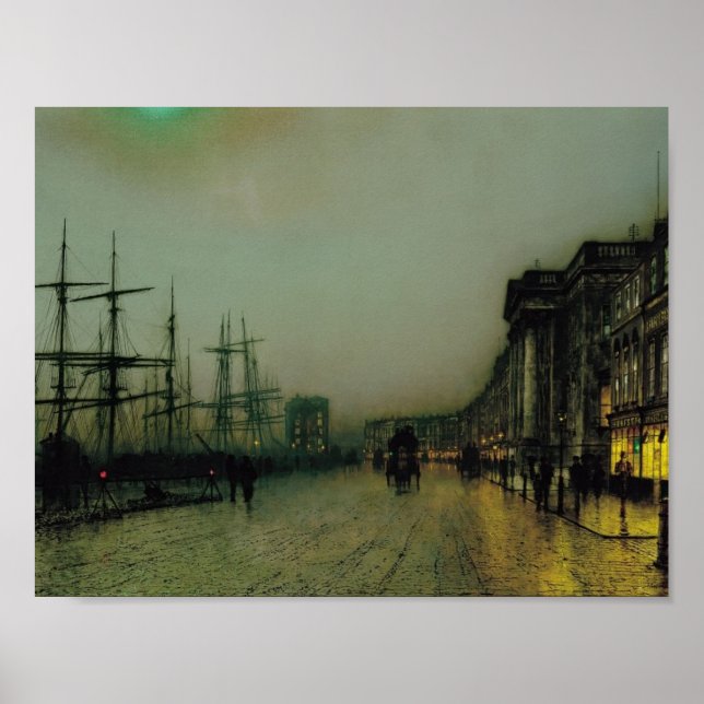 John Atkinson Grimshaw - Canny Glasgow Poster (Vorne)