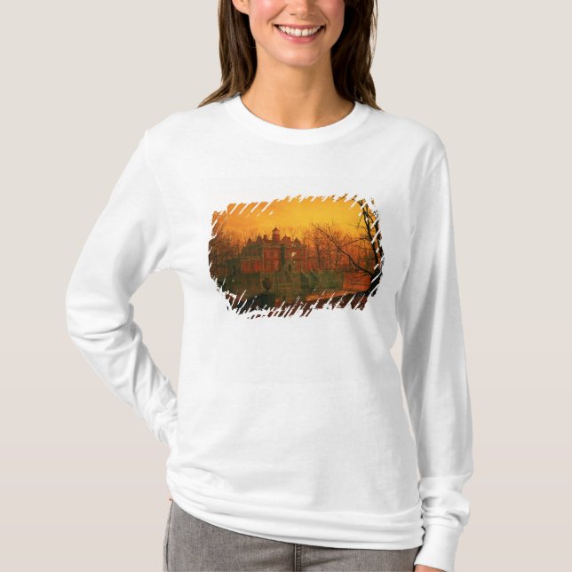 John Atkinson Grimshaw | das Spuk Haus T-Shirt (Vorderseite)