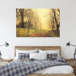 John Atkinson Grimshaw - Das welke und gelbe Blatt Leinwanddruck