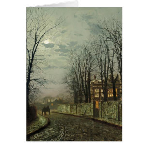 John Atkinson Grimshaw- ein winterlicher Mond
