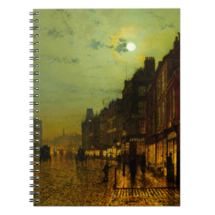 John Atkinson Grimshaw Glasgow Docks Notizblock