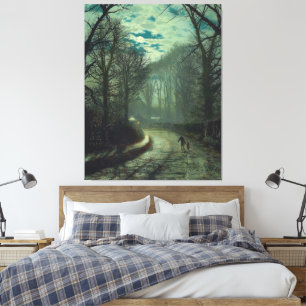 John Atkinson Grimshaw - Heimkehr  Leinwanddruck