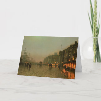 John Atkinson Grimshaw- Liverpool von Wapping Karte