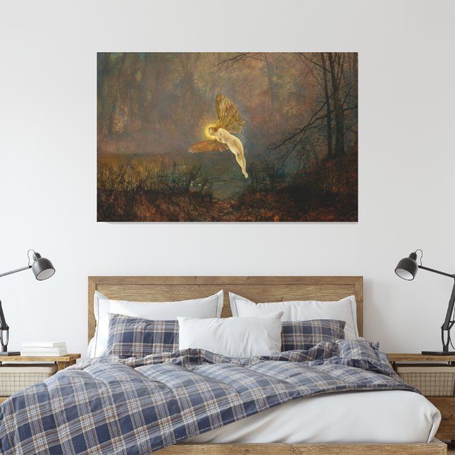 John Atkinson Grimshaw - Mittsommernacht oder Iris Leinwanddruck (Insitu (Schlafzimmer))