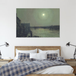 John Atkinson Grimshaw - Southwark Bridge by Moon Leinwanddruck