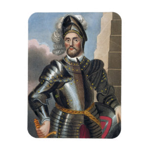 John Baliol (d.1269), nach einer Malerei im Bodl Magnet