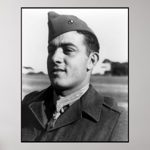 John Basilone — Border Poster