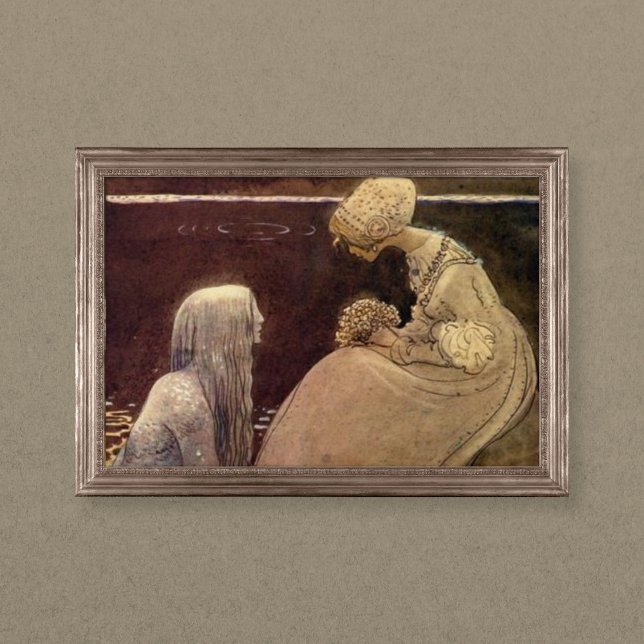 John Bauer Agneta und der King-See Poster (Von Creator hochgeladen)