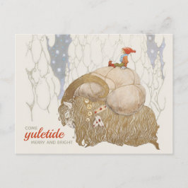 John Bauer Christmas Julbocken Weihnachten Ziege C