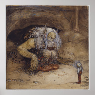 John Bauer - Der Junge, der nie Angst hatte Poster
