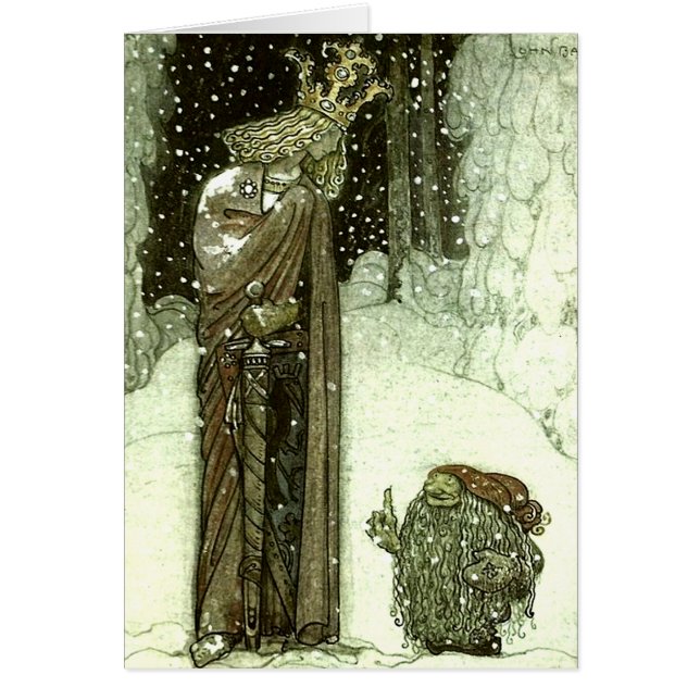 John Bauer die Prinzessin und die Schleppangel (Vorne)