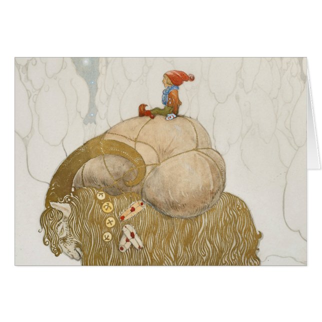John Bauer - Die Weihnachtsziege (Vorderseite (Horizontal))
