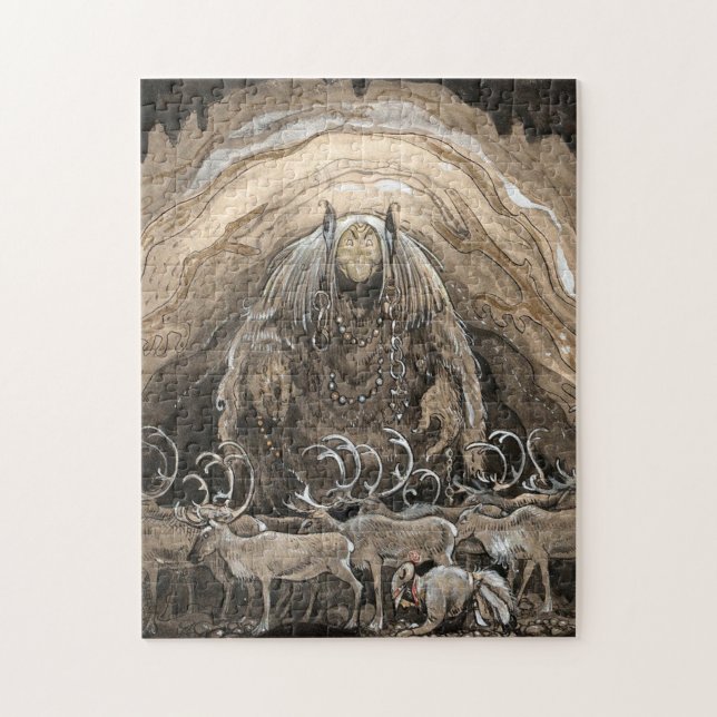 John Bauer - Gnomen And Trolls Puzzle (Vertikal)