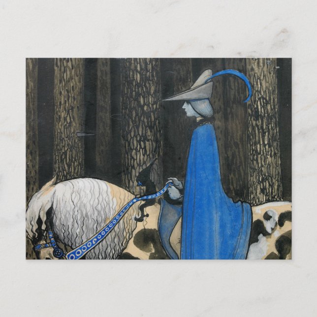 John Bauer - hin und wieder Postkarte (Vorderseite)