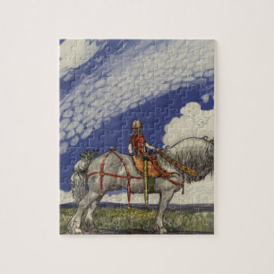 John Bauer - "in die weite Welt " Puzzle