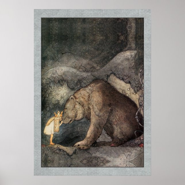 John Bauer Princess Bellas Golden Adventure Poster (Vorne)