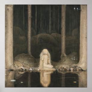 John Bauer - Prinzessin Tavstarr Poster