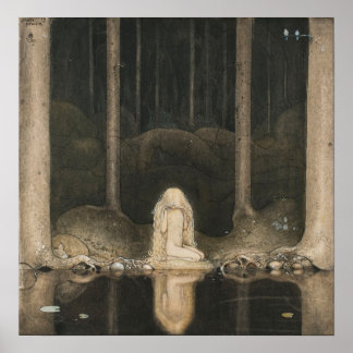 John Bauer - Prinzessin Tavstarr Poster