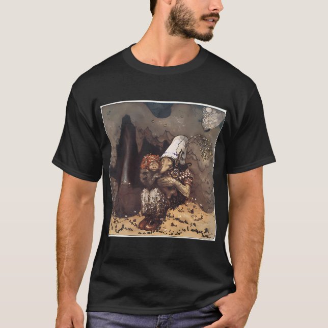 John Bauer Root-Trolle T-Shirt (Vorderseite)