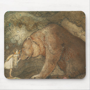 John Bauer - schlechtes kleines Basse Mousepad