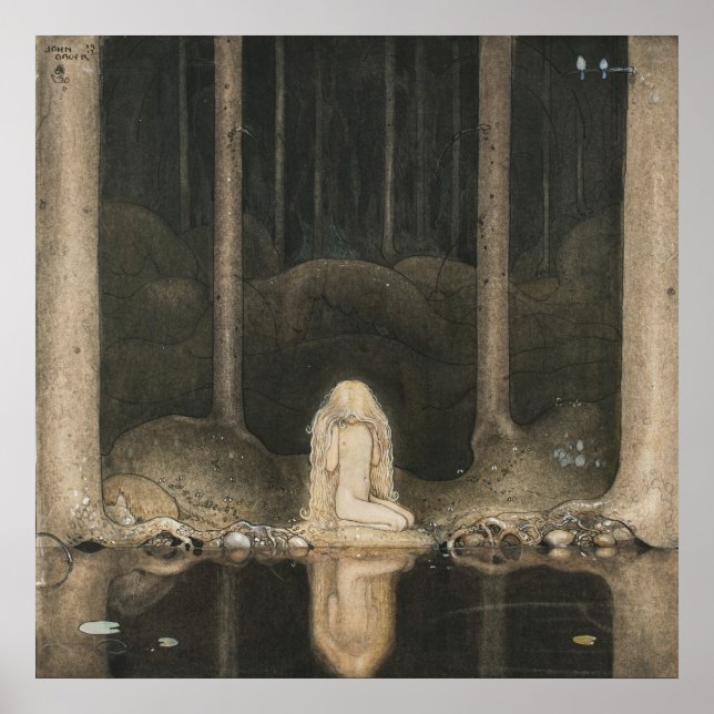 John Bauer Tuvstarr CC0789 Medium Poster (Vorne)