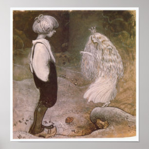 John Bauer verändert durch magisches Poster