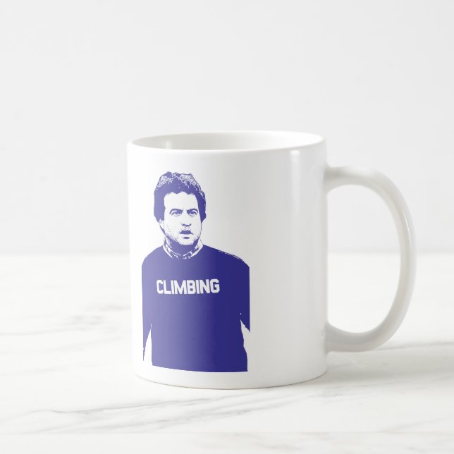 John Belushi Climbing Kaffeetasse (Rechts)