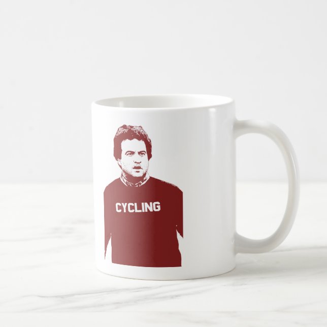 John Belushi Cycling Kaffeetasse (Rechts)