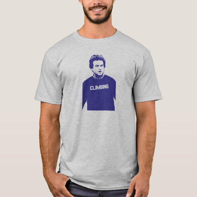 John Belushi-Klettern T-Shirt (Vorderseite)