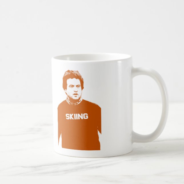 John Belushi Skiing Kaffeetasse (Rechts)