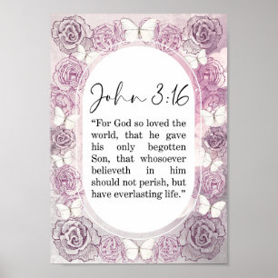 John Bibelvers Wandkunst Poster