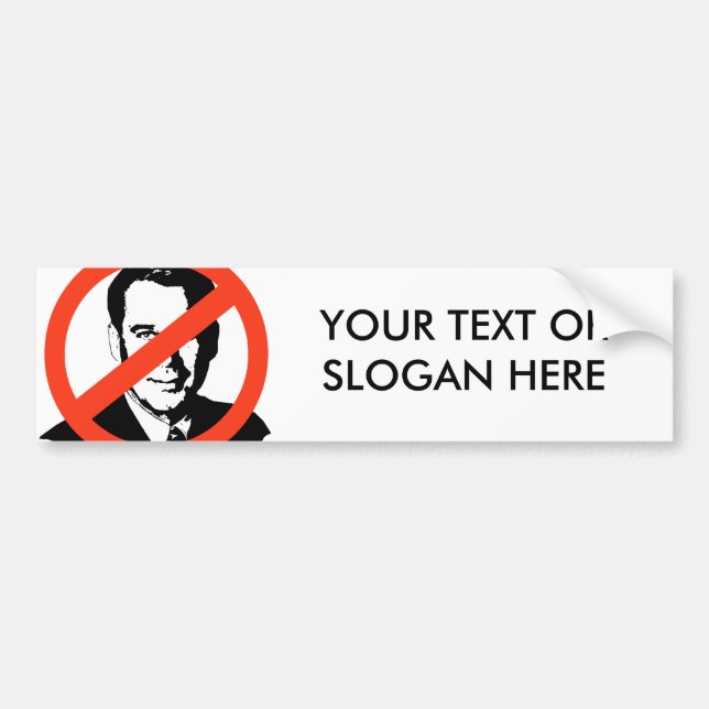 John Boehner Autoaufkleber (Vorne)