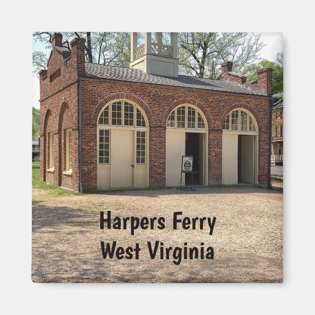 John Browns Fort in Harpers Ferry West Virginia Magnet (Vorne)