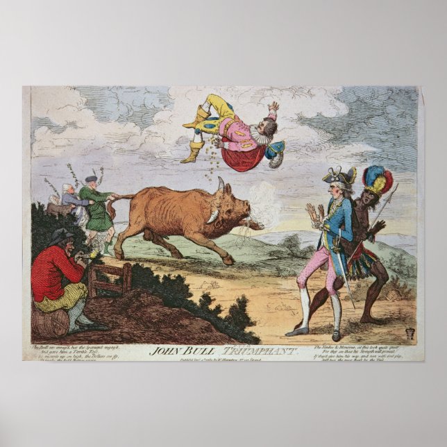 John Bull Triumphant Poster (Vorne)