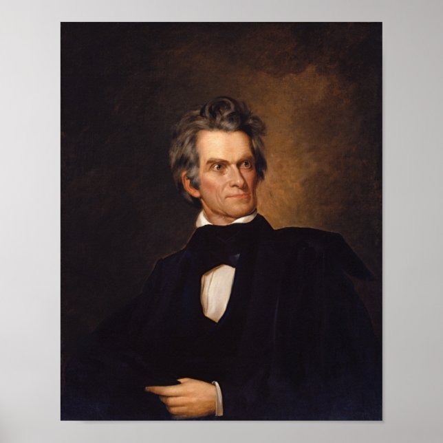 John C. Calhoun — American History Painting Poster (Vorne)