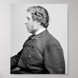 John C. Freemont "der große Pfadfinder " Poster