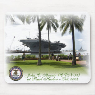 John C. Stennis (CVN-74)@ Pearl Harbor Mousepad