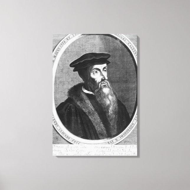 John Calvin Leinwanddruck (Vorderseite)