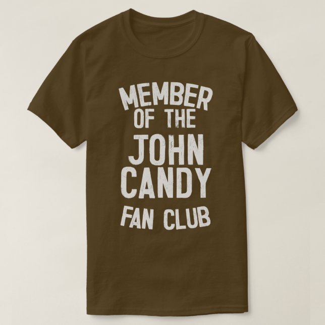 John Candy Fan Club T-Shirt (Design vorne)