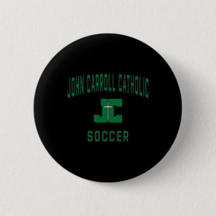 John Carroll Catholic High School Cavaliers Fußbal Button
