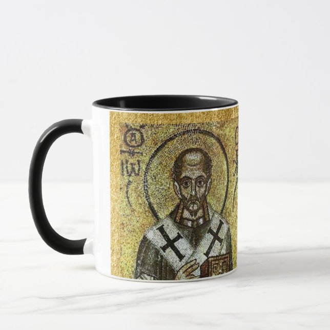 John Chrysostom l Orthodox l Icon l Catholic Saint Tasse (Links)
