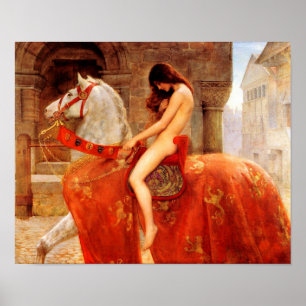 John Collier   Lady Godiva - 1898 Poster