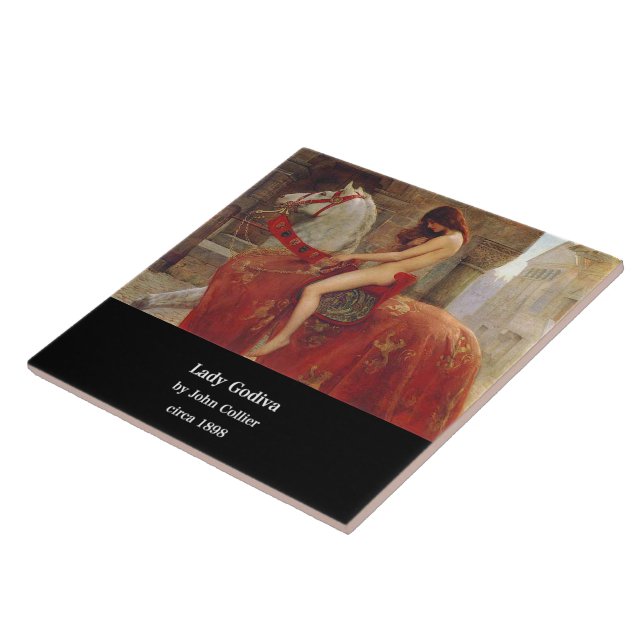 John Collier , “ Lady Godiva ” Fliese (Seite)