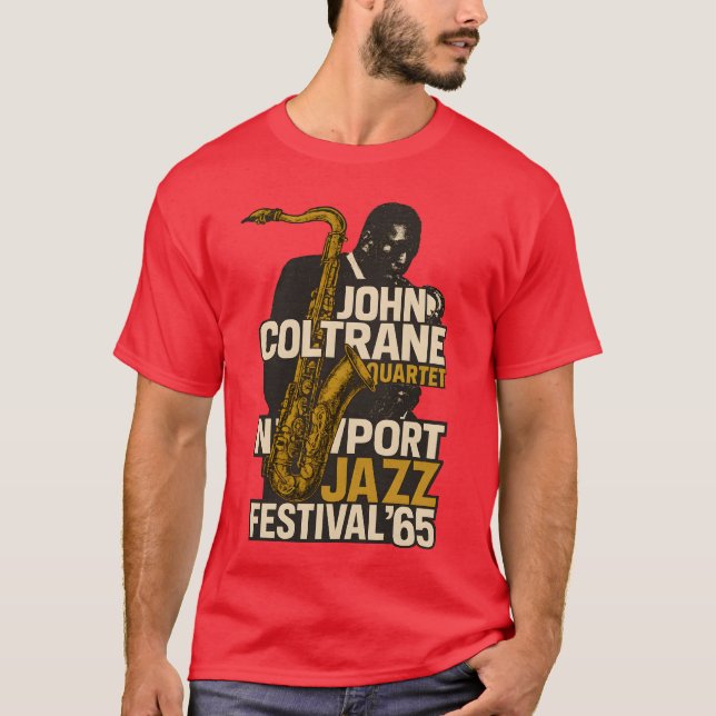 John Coltrane Quartet T-Shirt (Vorderseite)