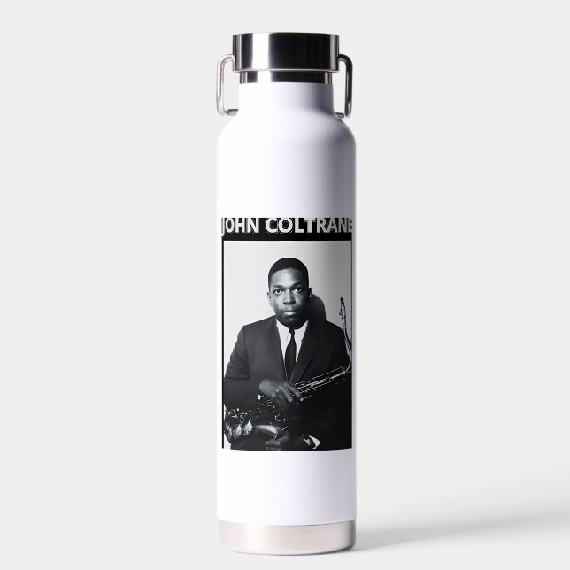 John Coltrane Trinkflasche (Vorne)