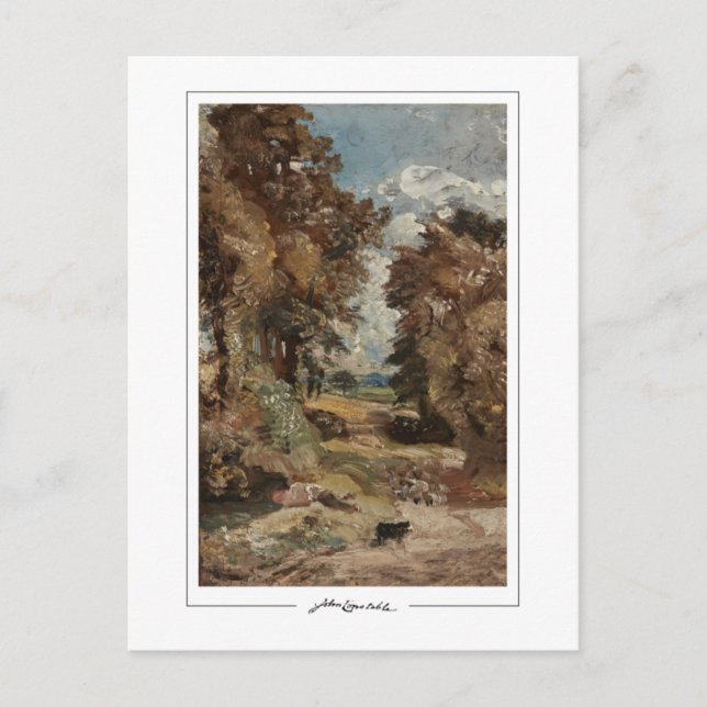 John Constable #138-2 - Fine Art Postcard Postkarte (Vorderseite)